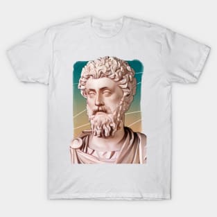 Roman Emperor Marcus Aurelius illustration T-Shirt